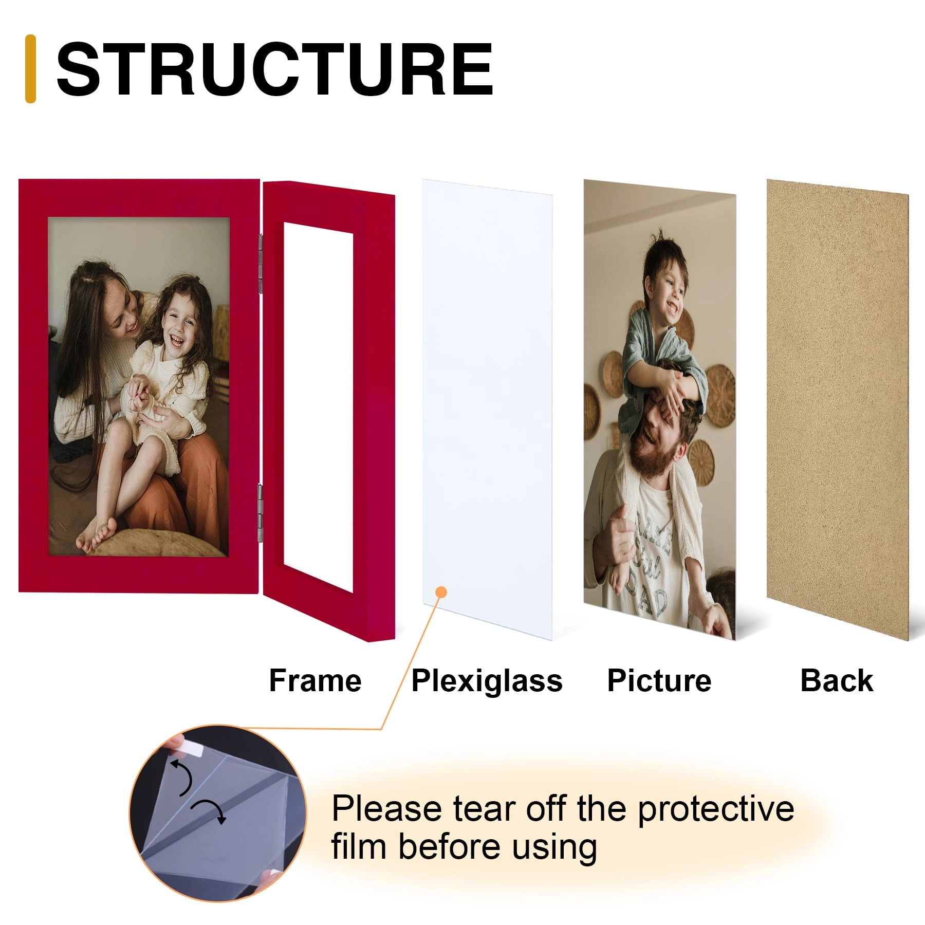 Double 6x4 Picture Frame