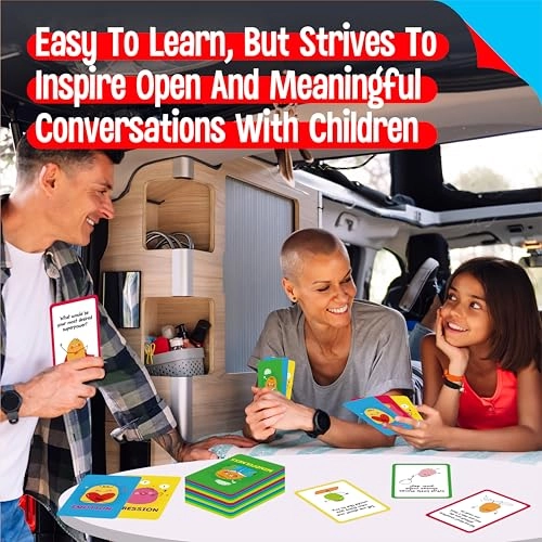 70 Conversation Cards - 3+ 70 pieces