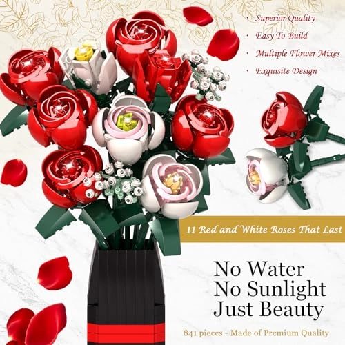 Flowers Bouquet Building Set (11007)