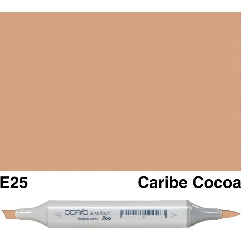 Copic Sketch E-25 - Caribe Cocoa Twin Tip