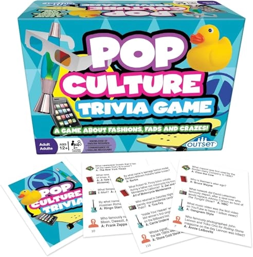 Pop Culture Trivia: A Game About Fashions Fads and Crazes