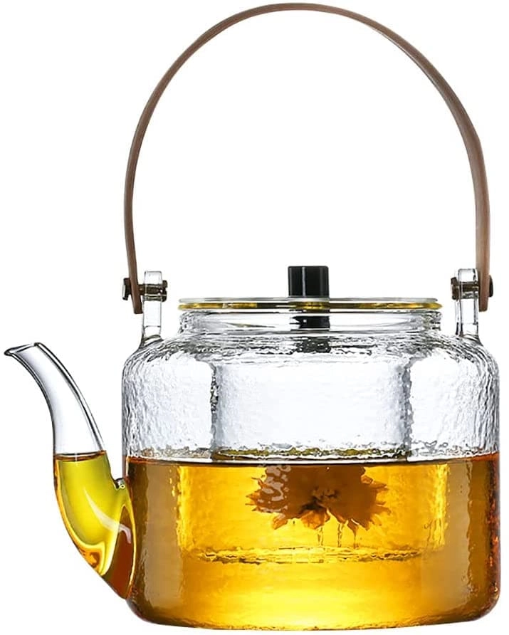 JJONE Glass Teapot - Borosilicate Glass 1000ml