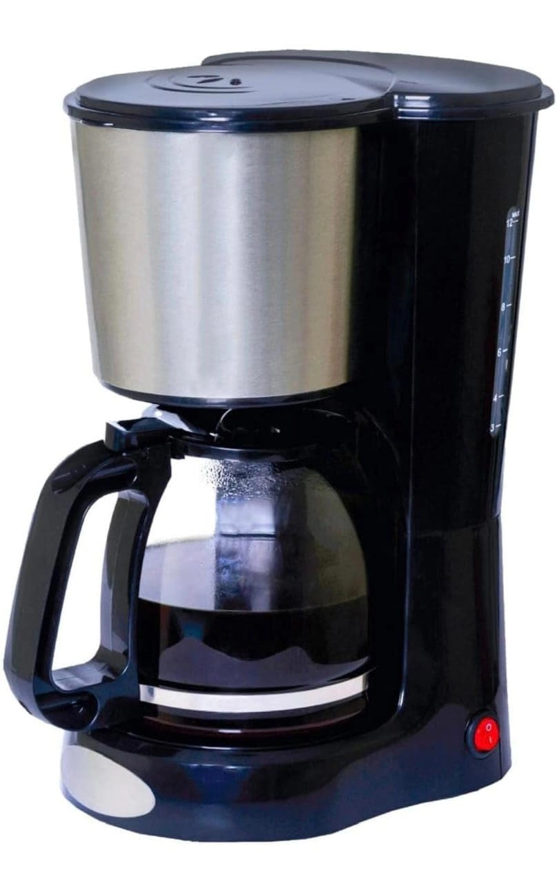 Dealio 12-Cup Coffee Maker - Glass Carafe Keep Warm Thermostat Control