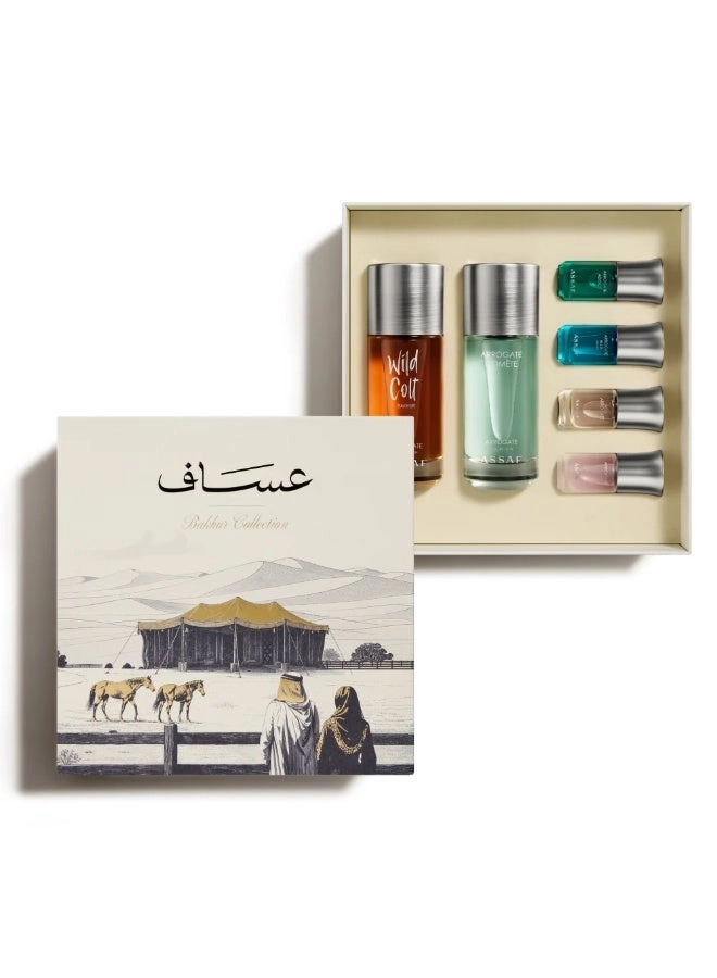 ASSAF Wild Colt + Arogant Comete Eau de Parfum 4 mini Perfume