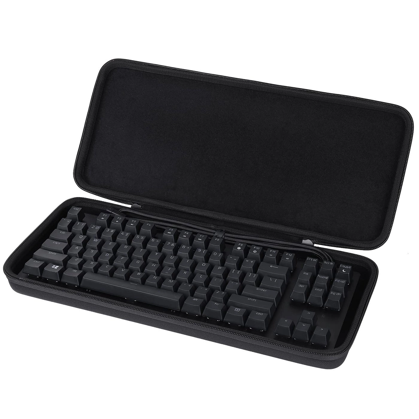Hard Travel Case Replacement for Huntsman Tournament Edition TKL Tenkeyless Gaming Keyboard