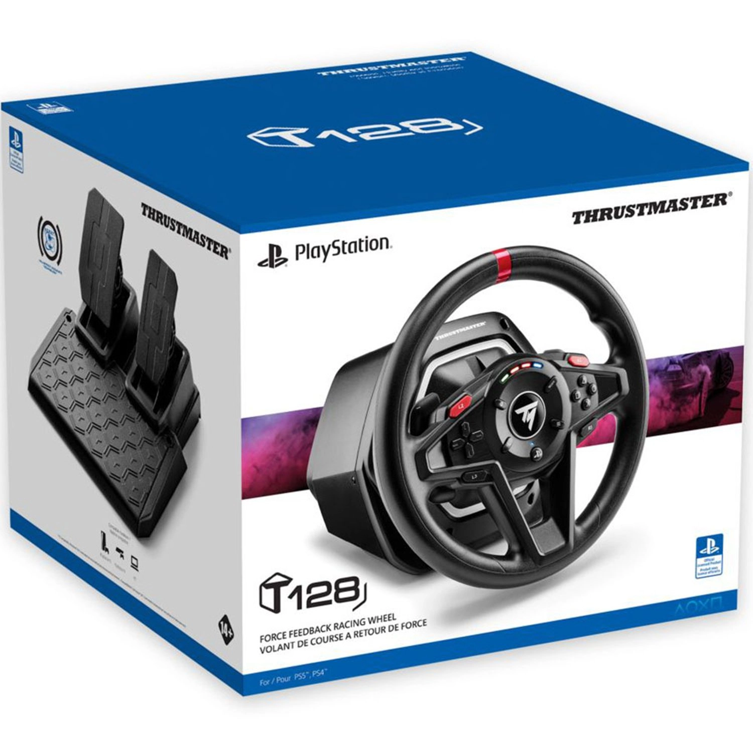 T128 Racing Wheel & Pedals