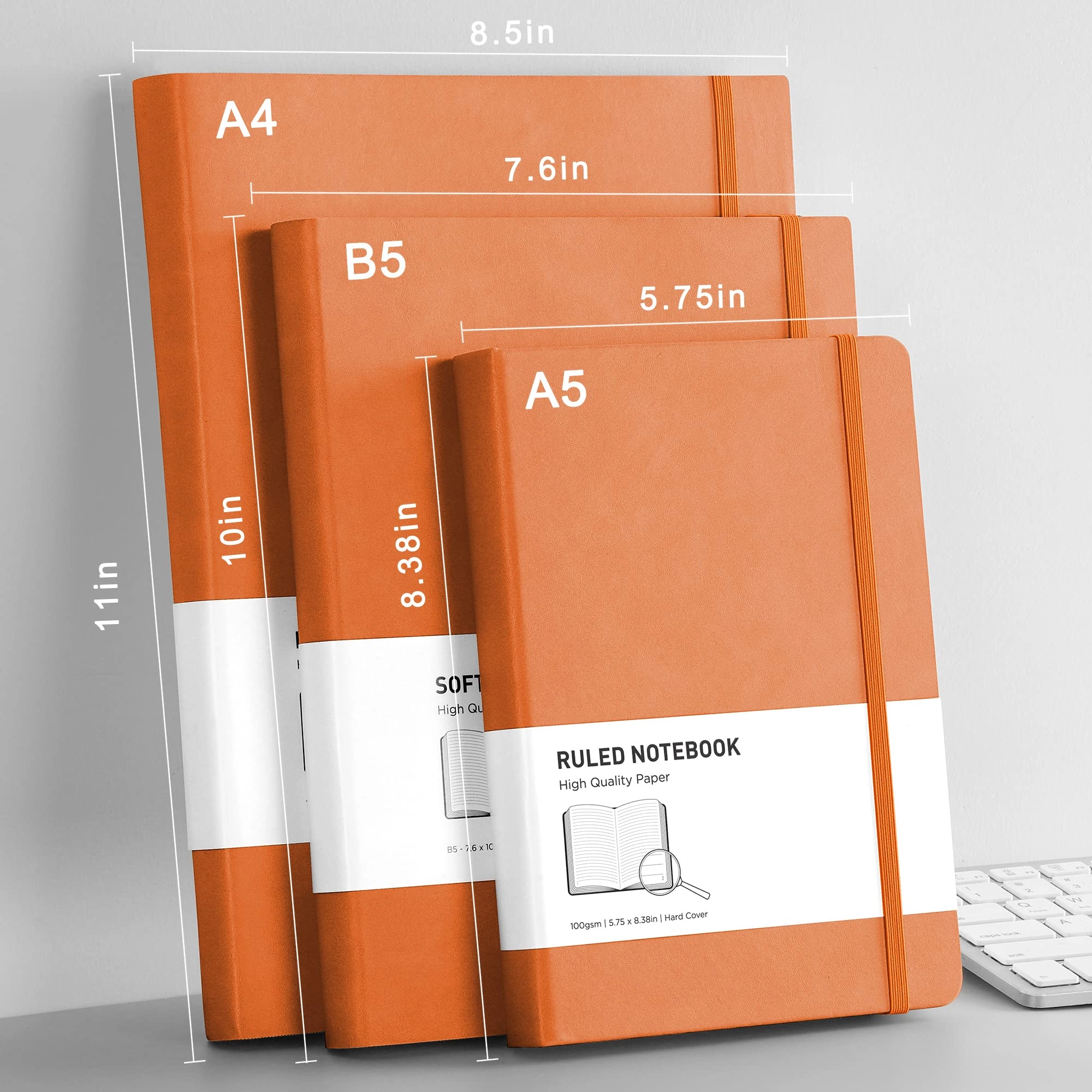 Lined Journal Notebook A5 Hardcover - Lined 320 Pages