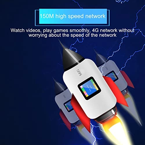 Mobile WiFi Hotspot - 4G LTE 802.11 b/g/n 150Mbps