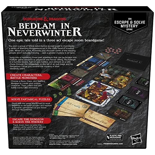 Dungeons & Dragons: Bedlam in Neverwinter - Escape Room Cooperative