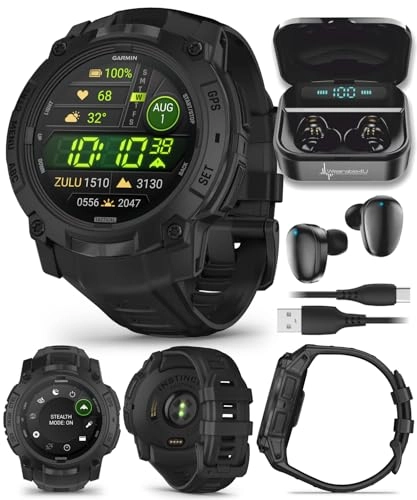 Instinct 3 Solar 50mm Fiber-reinforced polymer GPS + Power Bank