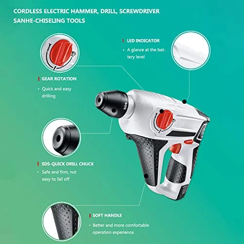 Hammer Drills - 2.5 Ah