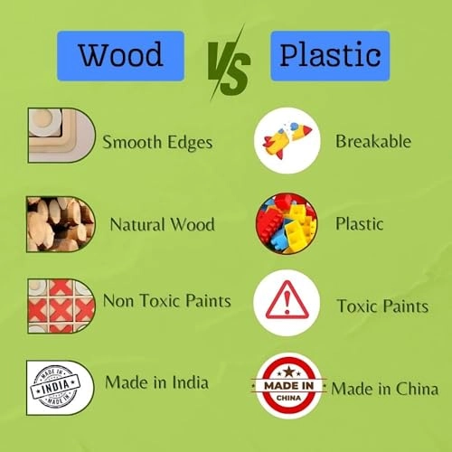 Tic Tac Toe - Wooden XOXO