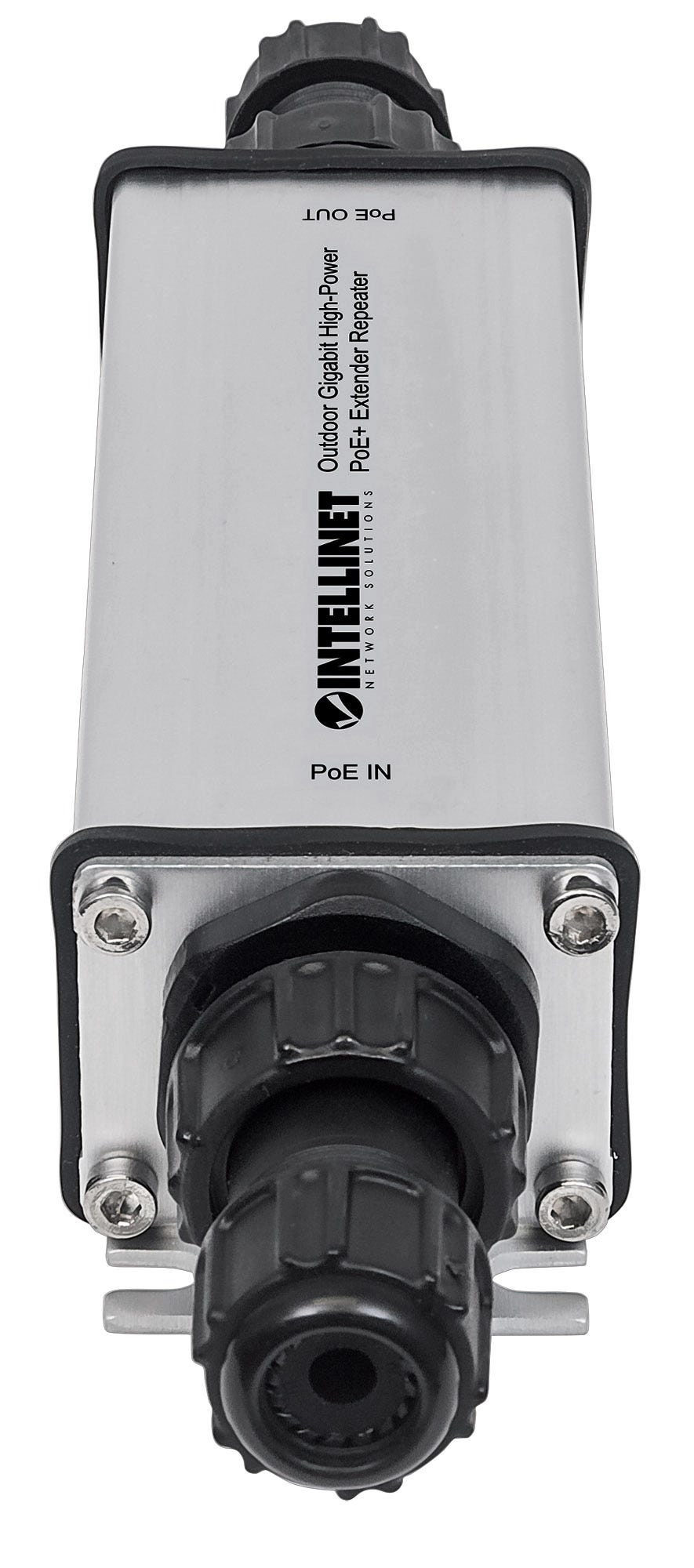 Gigabit High-Power PoE+ Extender Repeater - 1 24.3W IEEE 802.3af/at 10/100/1000 Mbps