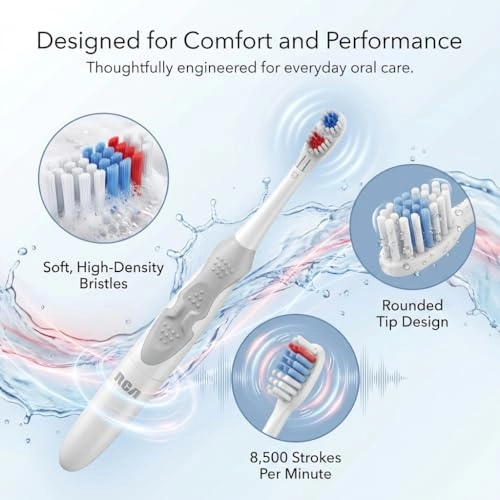 Sonic Toothbrush - Battery Powered Extra Brush Head