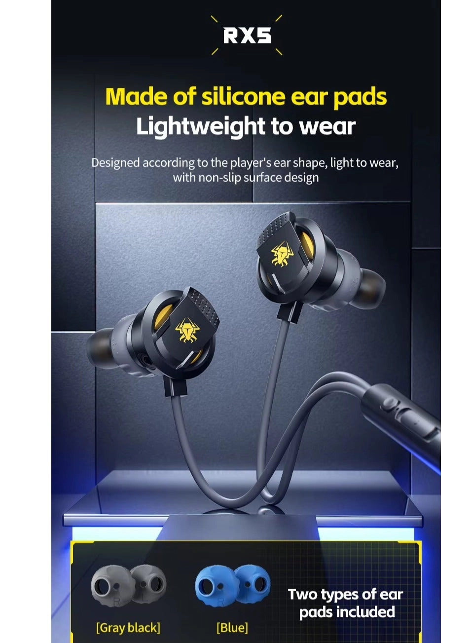 RX5 Wired Headphone