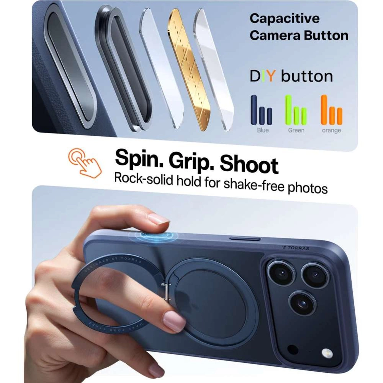 Ostand Pro R Series Case with MagSafe for iPhone 17 Pro