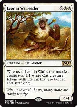 Wizards of the Coast Leonin Warleader - Core Set 2019