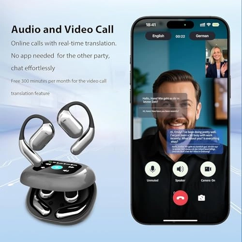 AI Language Translator Earbuds - 144 Languages
