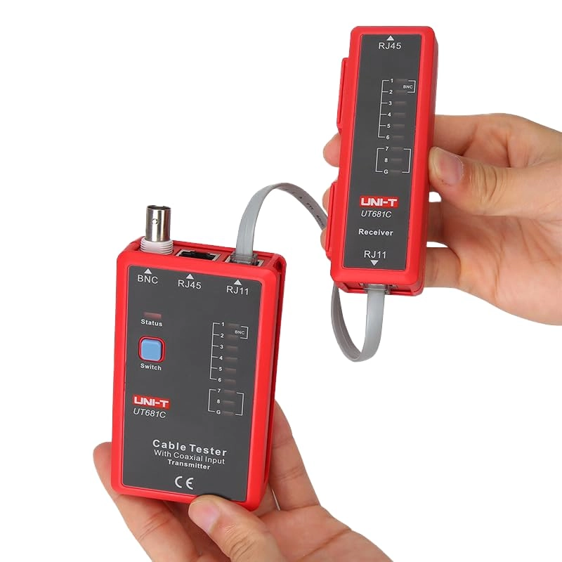 UT681C - RJ 45/RJ 11/BNC Cable Tester