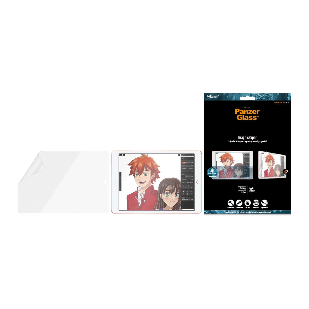 Graphicpaper AB Edge-to-Edge Screen Protector for iPad 10.2