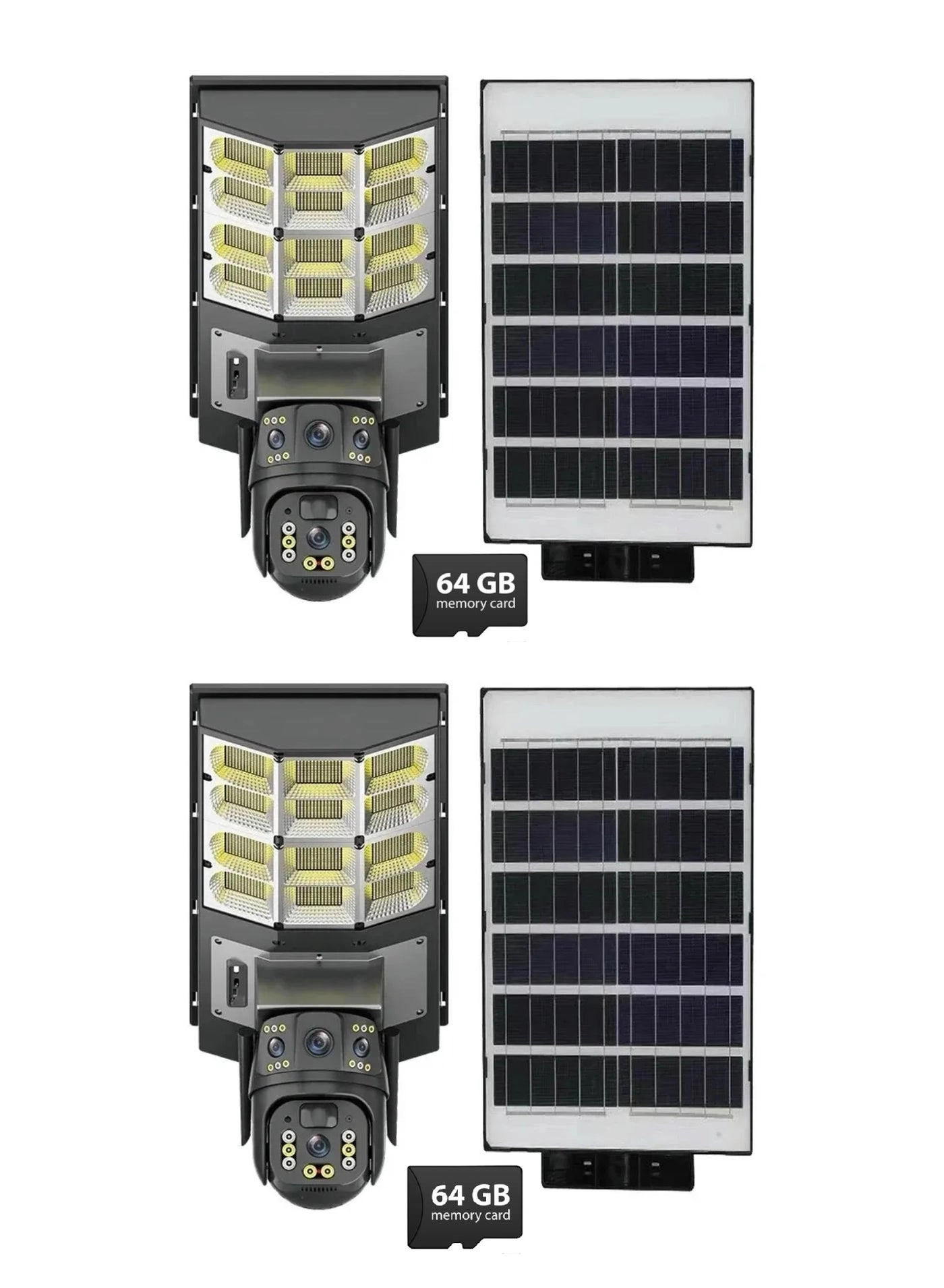 Solar Camera with Streetlight