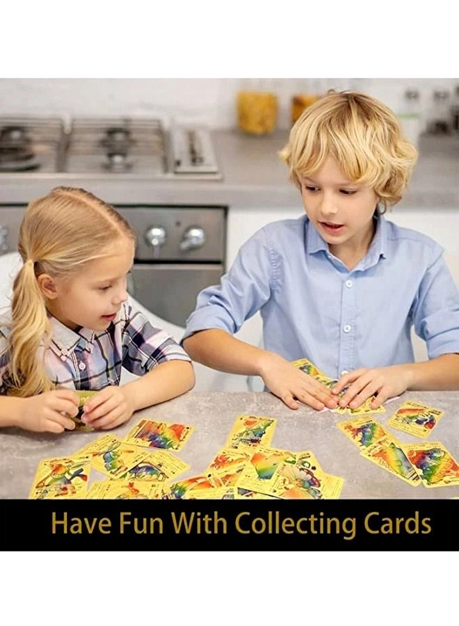 Assorted Cards Deck Box Set - Gold 55pcs