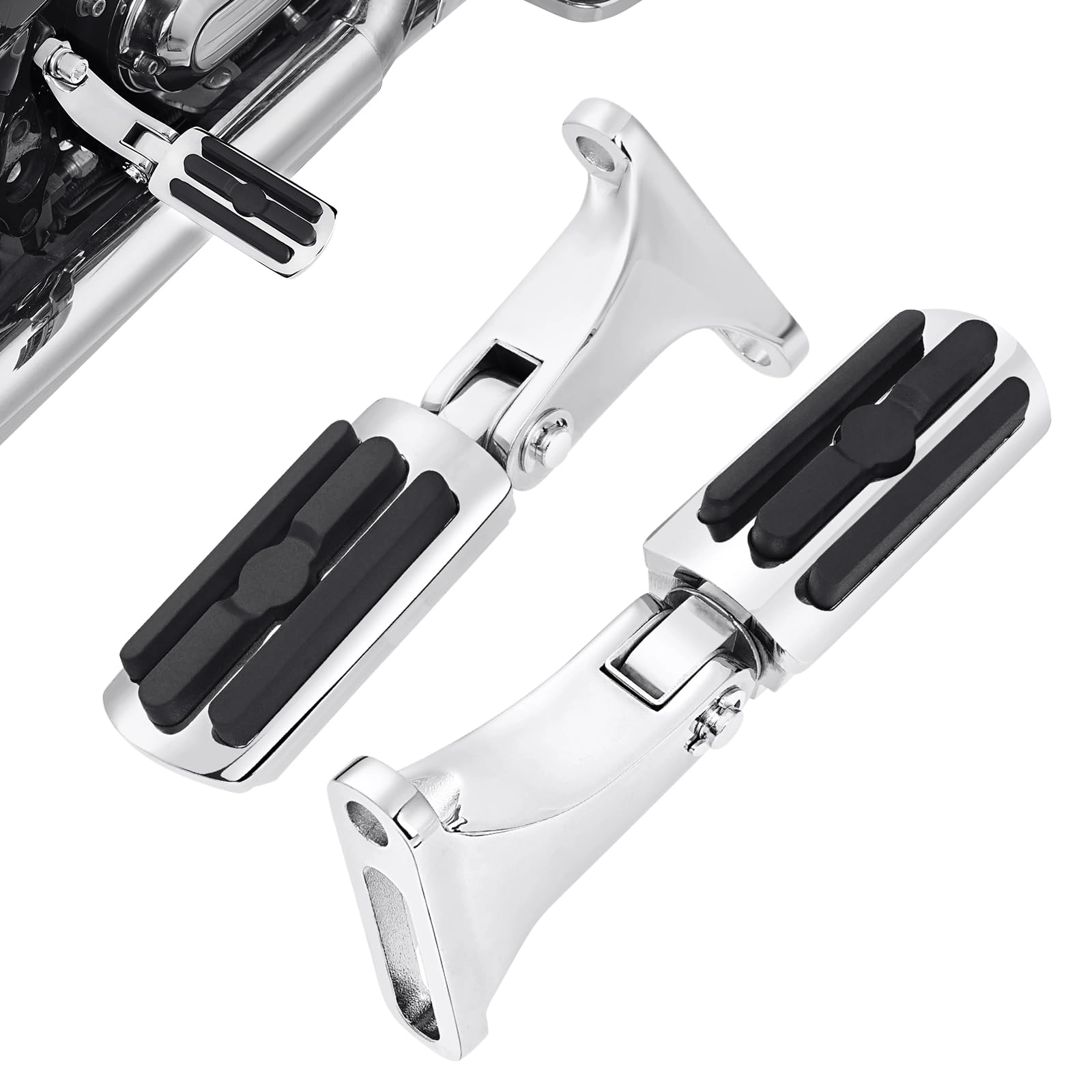 Amazicha Passenger Footboard Floorboard - Fit for Harley Davidson Touring 1993-Later