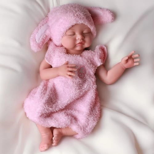 Reborn Baby Doll - 12 Inch Silicone Weighted Ages 3+