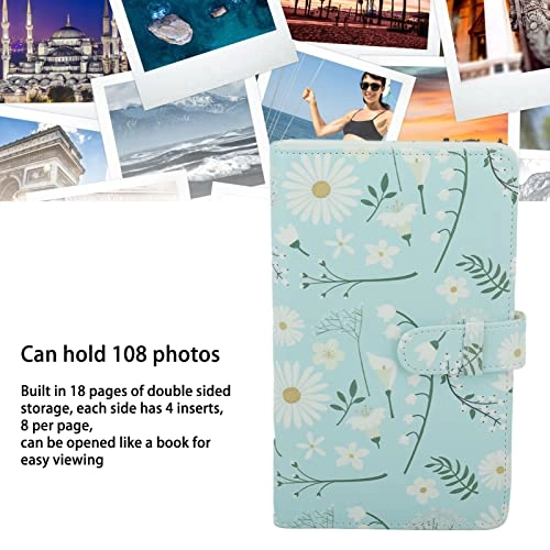 Cuifatipvqcmwsdfy-13 3" 108 Photos PU PVC Photo Album