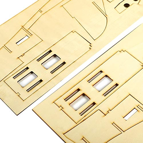 Wooden Sailing Boats Model - 1:18 DIY Assembly