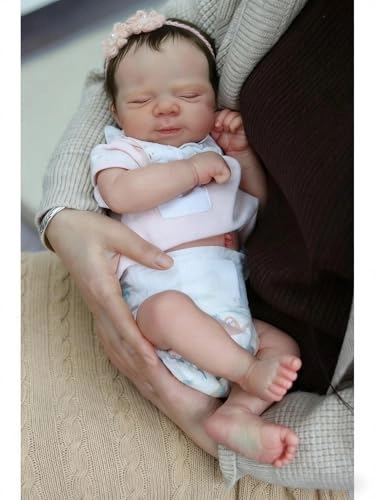 Loulou Reborn Baby Doll - 20 inch Full Body Vinyl Girl Ages 3+