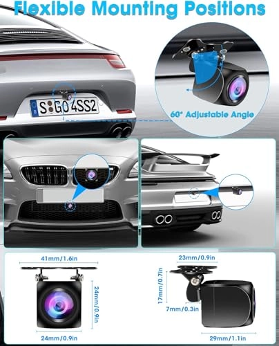 5 Inch AHD Monitor + AHD Car Rear View Camera - 1920 x 1080P Night Vision