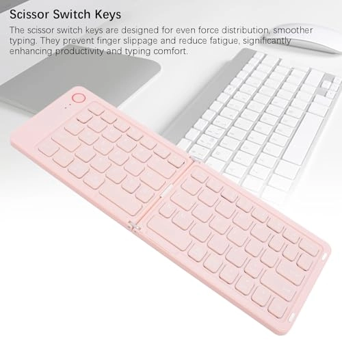 Foldable Bluetooth Keyboard - QWERTY Wireless