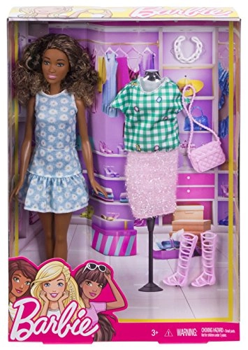 Doll & Fashions Asst. - Plastic Multi