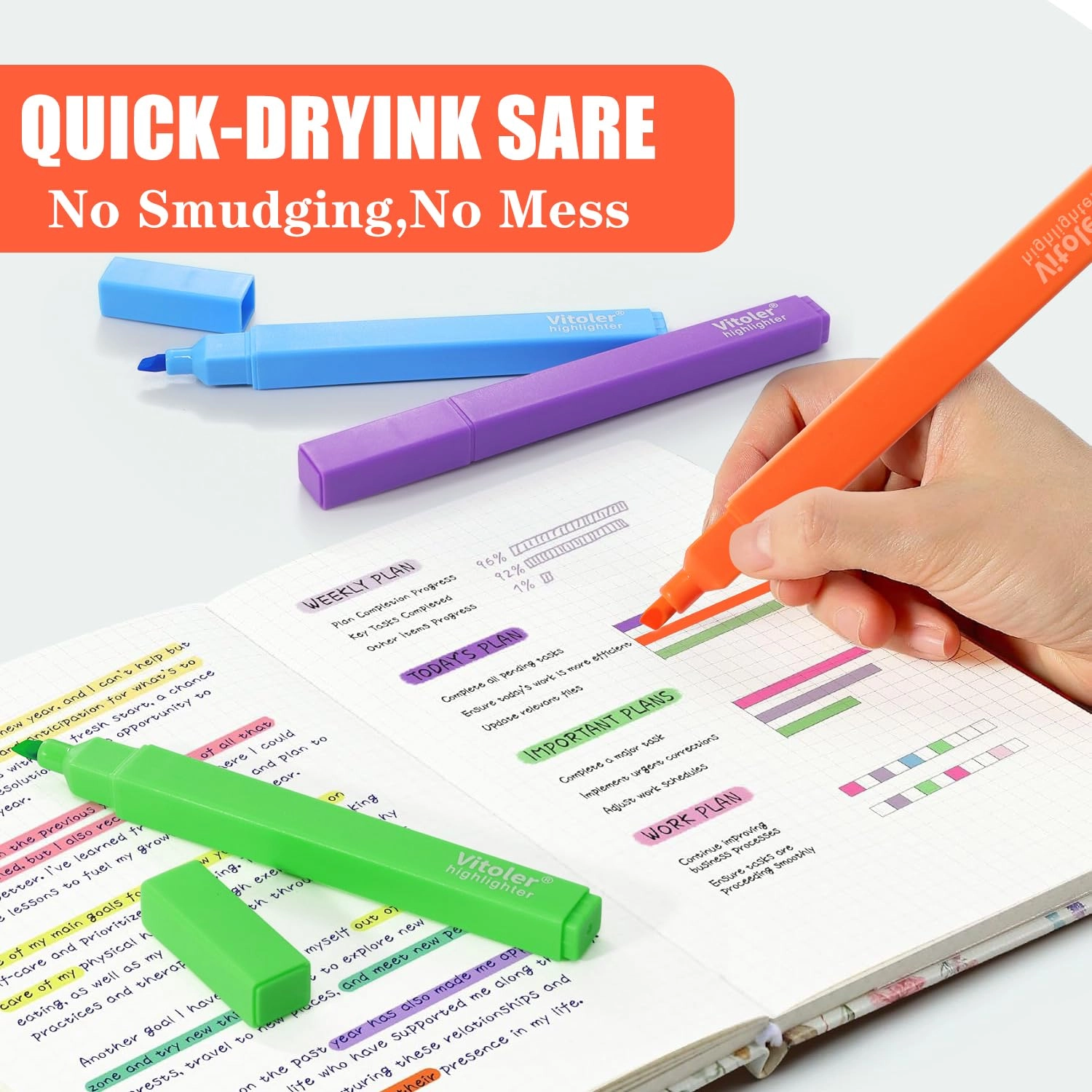 Bible Highlighters - Pastel Chisel