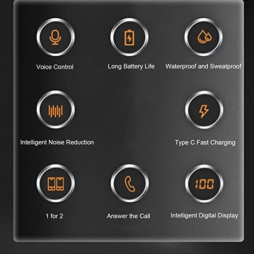 Single Ear Bluetooth Earpiece - Wireless Headset