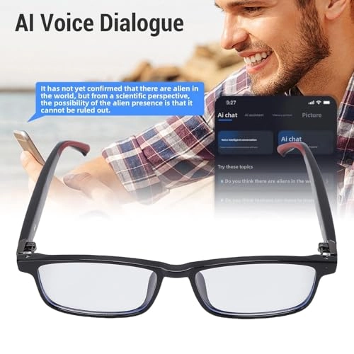 Smart Glasses - 5.4 Anti Blue Light AI Voice Helper