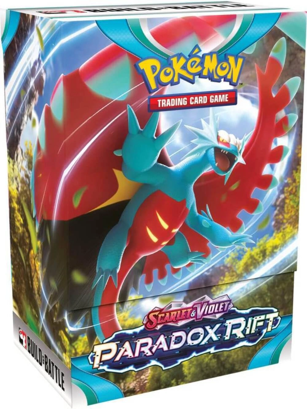 Pokmon Scarlet & Violet 4: Paradox Rift Booster Build & Battle Box - English 4pcs