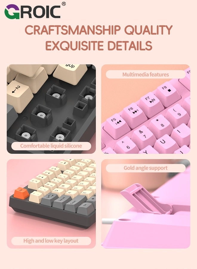 Green Typewriter Keyboard - Standard Wired