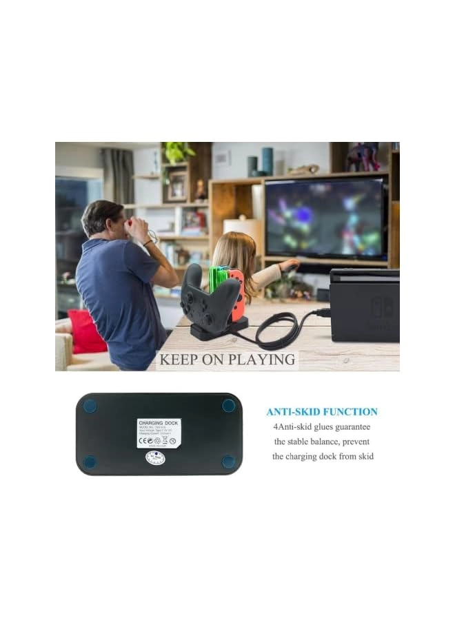 4 in1 Charging Dock - Nintendo Switch