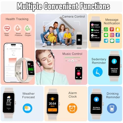 Fitness Tracker - 1.47 Inches AMOLED IP68 Waterproof