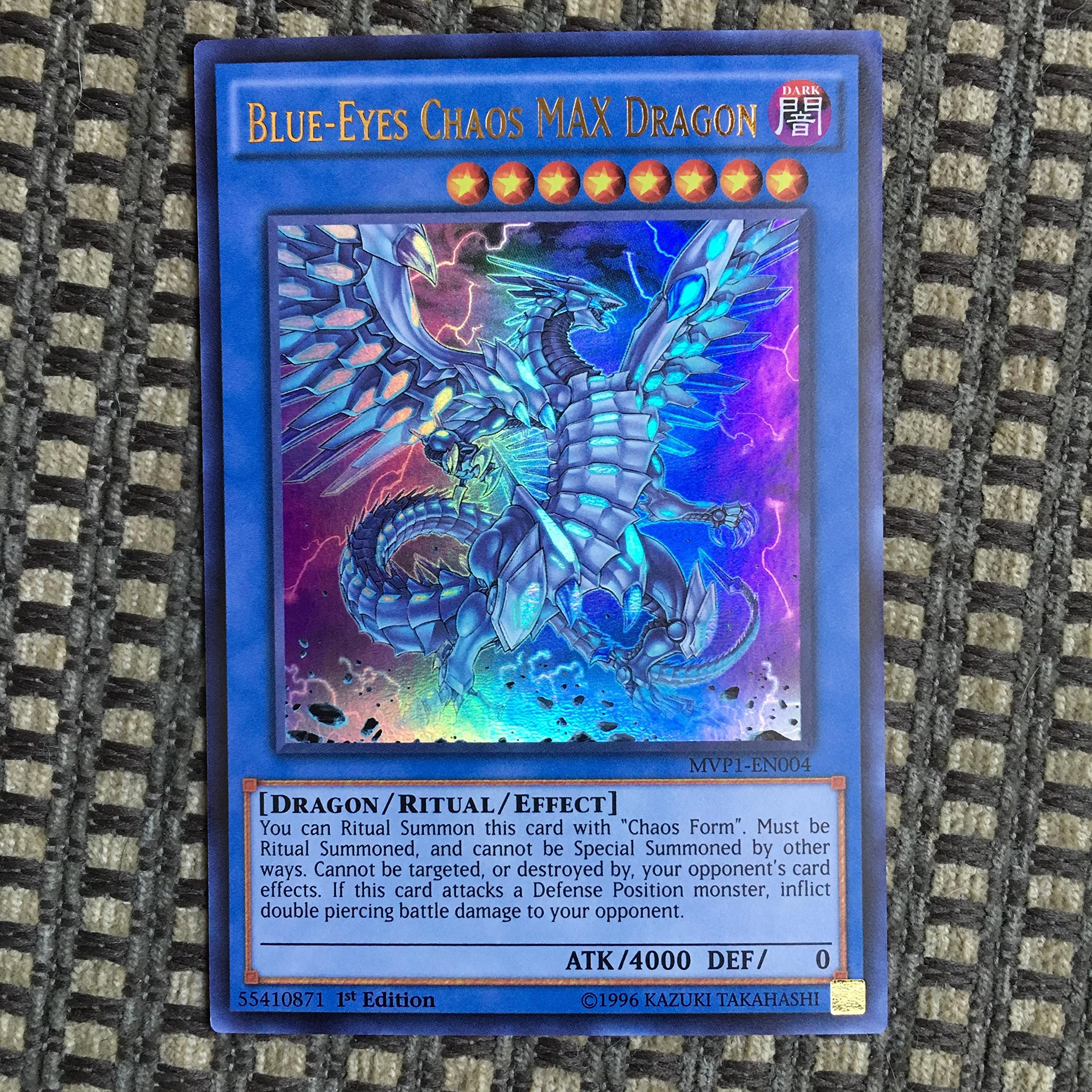 Konami Blue-Eyes Chaos MAX Dragon - Yu-Gi-Oh - 1st Edition (MVP1-EN004)