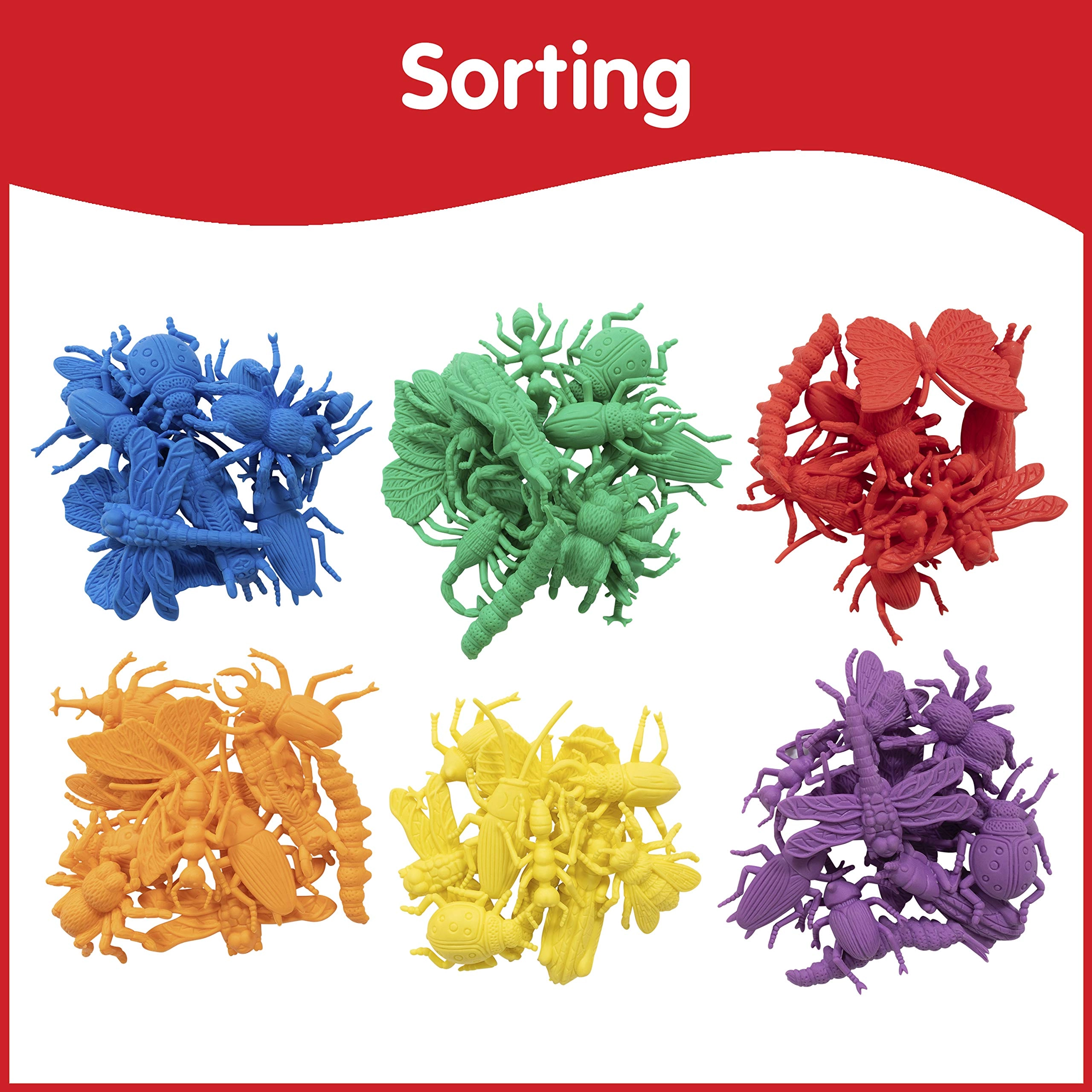 Bug Counters - Suitable for 3 years & above 72 pieces