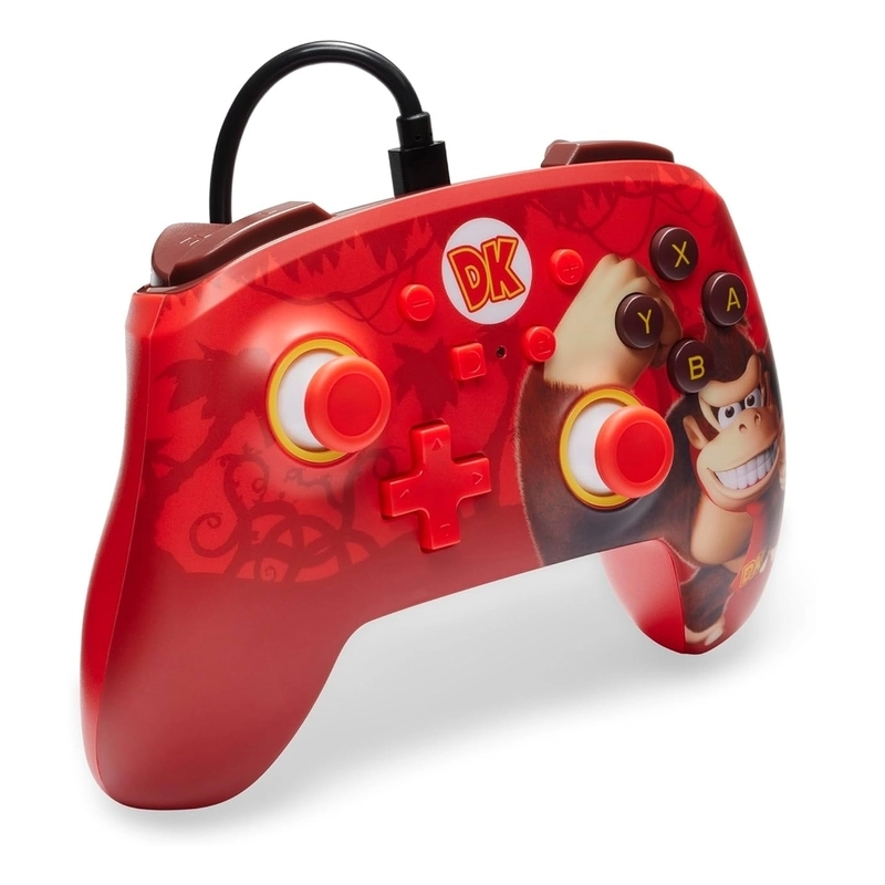 Nintendo Switch Enhanced Wired Controller Donkey Kong Flex