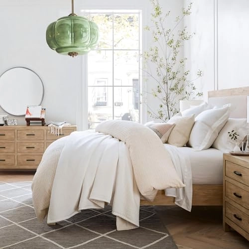 Antique Black Milk Glass Ceiling Light Fixture - 9.8 Inch Green