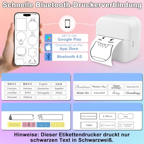 Mini Drucker AM-WYT-DYJ-X5 - 57 x 26 mm