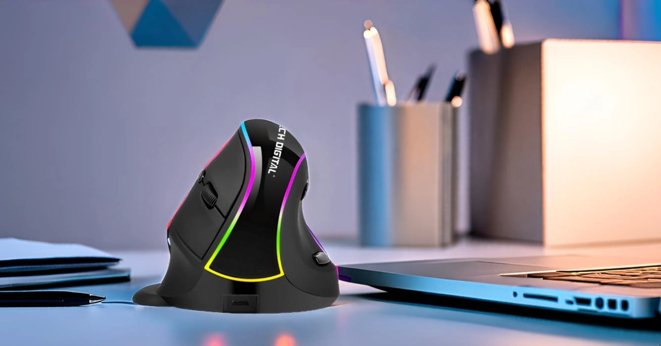 V638 Vertical Ergonomic Mouse - Wireless