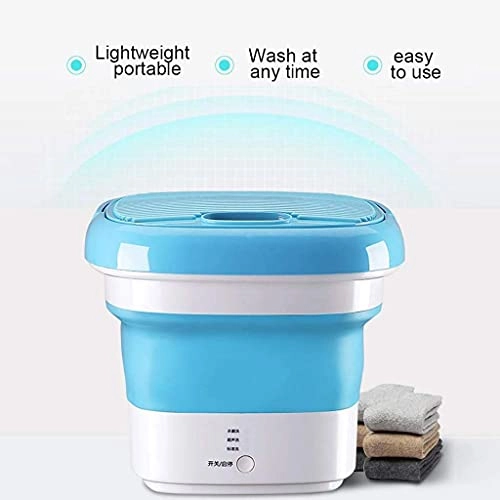 Portable Washing Machine,Turbine Folding Mini Usb Laundry Washer,Perfect For Apartments, Rvs And Small Space Living Shandongmt (Color : B)