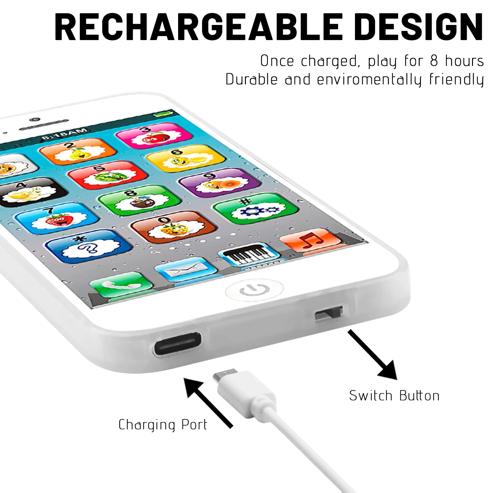 Educational Touch Cell Phone