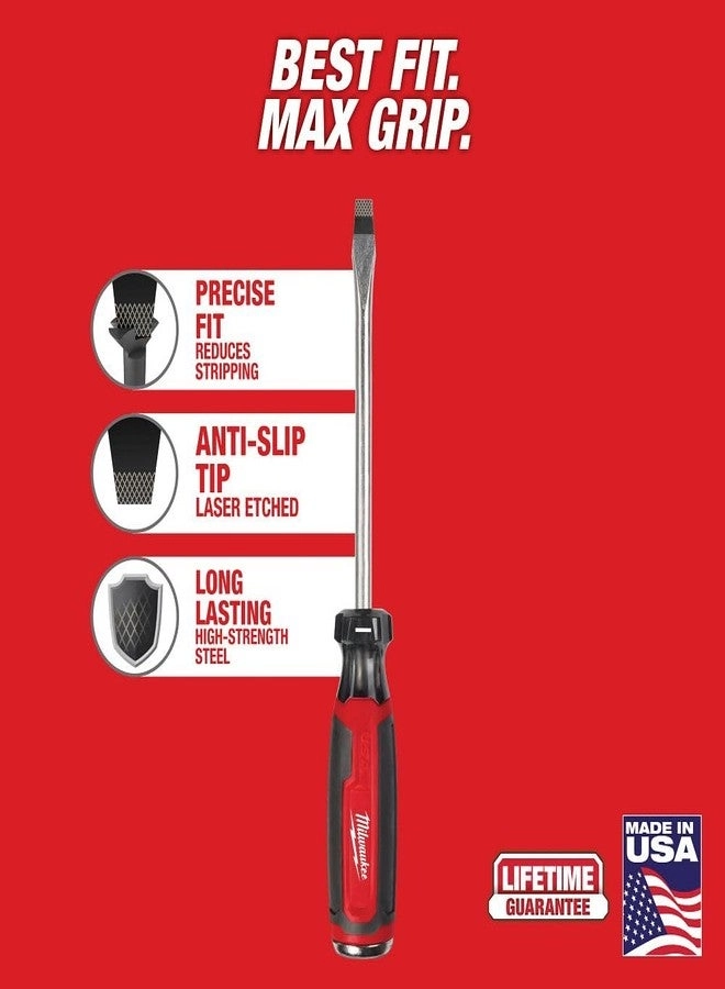 Demolition Flat Head Slotted Screwdriver 5/16 in. x 6 in.